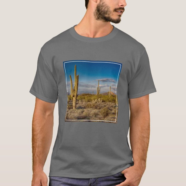 Deserts | Superstition Mountains, Arizona T Shirt (Framsida)