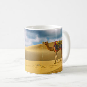 Deserts Thar Desert Rajasthan India Camel Kaffemugg