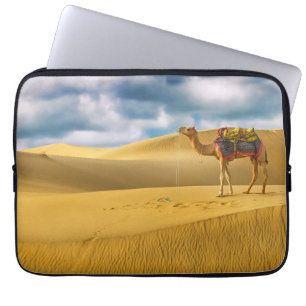 Deserts   Thar Desert Rajasthan India Camel Laptop Fodral