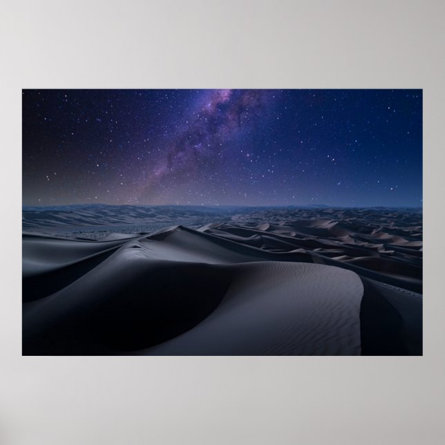 Deserts | Tomt kvartspartsdeert Abu Dhabi Poster (Framsidan)