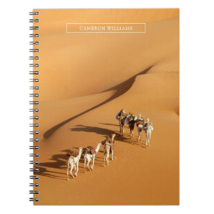 Deserts Tuareg Walk med Camels Anteckningsbok