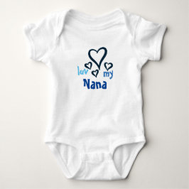 Desi baby Onsie - Luv min Nana 1 Tröja