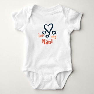 Desi baby Onsie - Luv min Nani 1 T-shirt