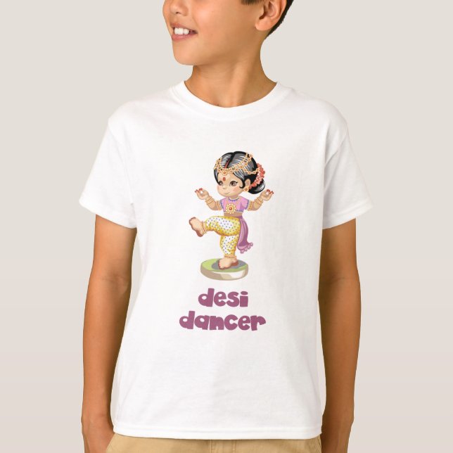 Desi dansarelilor t-shirt (Framsida)