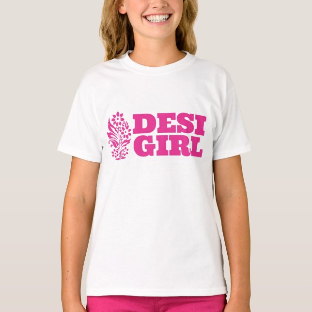 Desi Girl - Children T-shirt (Framsida)