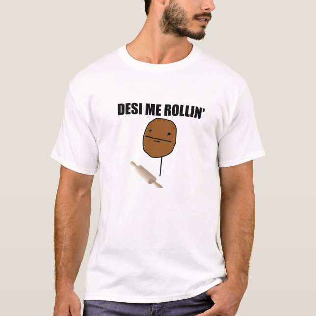 DESI MIG ROLLIN T SHIRT (Framsida)