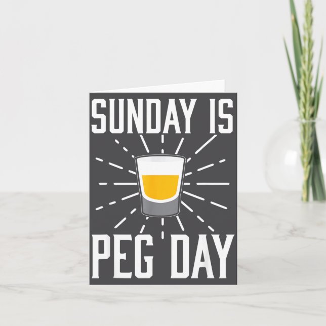 Desi Punjabi Funny Peg Day Sikh Quote Gift  Kort (Framsida)
