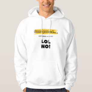 Desi Urdu Roligt Design: Spelet är igång! Hoodie