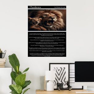 Desiderata: A Pappor Pride Poster