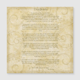 Desiderata av Max Ehrmann Magnet