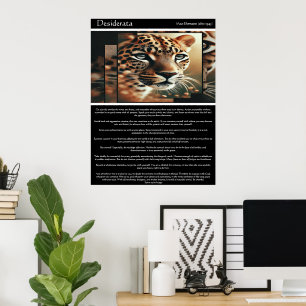 Desiderata: Beauty in Stillness Poster