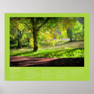 Desiderata - början på en kornisk höst poster