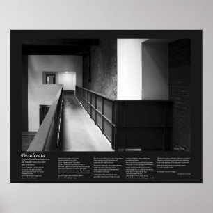 Desiderata Dikt - Arkitekturfuktkonst Poster