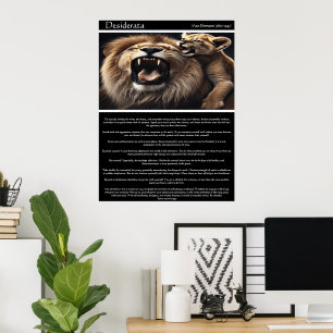 Desiderata: En symfoni av Roars Poster