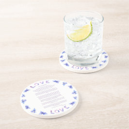 Desiderata Hydrangea av Max Ehrmann Underlägg