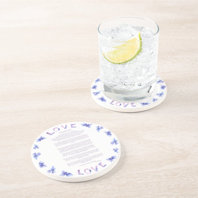 Desiderata Hydrangea av Max Ehrmann Underlägg (Sidan)