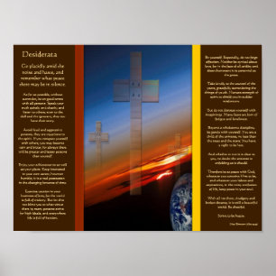 DESIDERATA Kor över jorden Poster