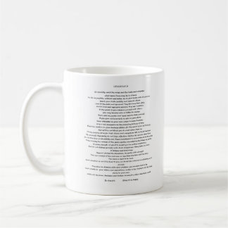 DESIDERATA MAX EHRMANN ANPASSNINGSBAR KAFFEMUGG