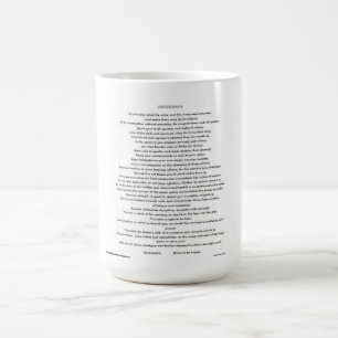 DESIDERATA MUGG