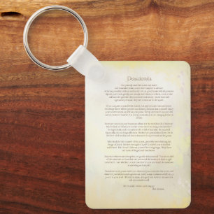 Desiderata Nyckelring
