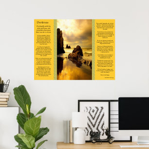 Desiderata Ocean Sten Poster