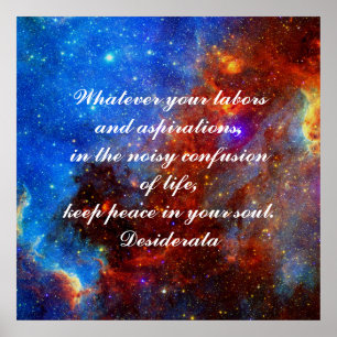 Desiderata Poster