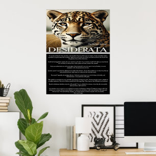 Desiderata: Reflektionstillfälle Poster