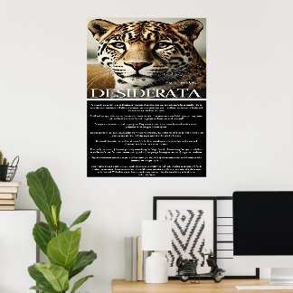 Desiderata: Reflektionstillfälle Poster