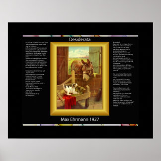DESIDERATA:s Poster