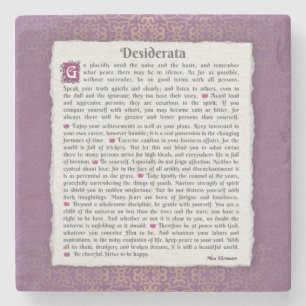Desiderata - Sak önskad Stenunderlägg