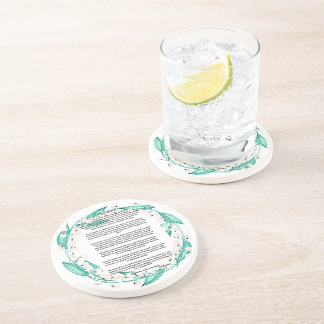 Desiderata Wandan Lily of the Valley Underlägg (Sidan)