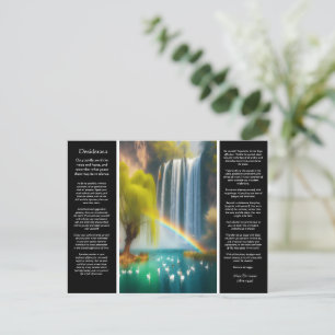 Desiderata Waterfall: Fallande Kärlek under Vykort