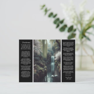 Desiderata Woodland Whispers Cherry Blommars, Lugn Vykort