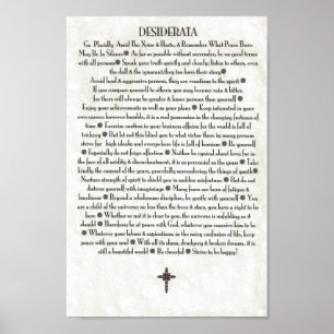 DESIDERATARöda kor Poster