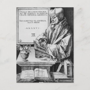 Desiderius Erasmus of Rotterdam, 1526 Vykort