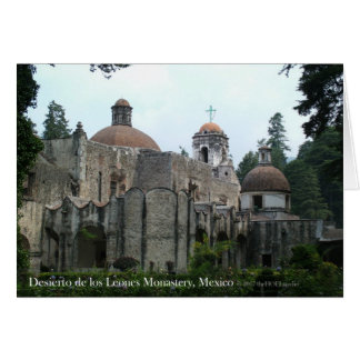 Desierto de los Leones kloster Card Hälsningskort