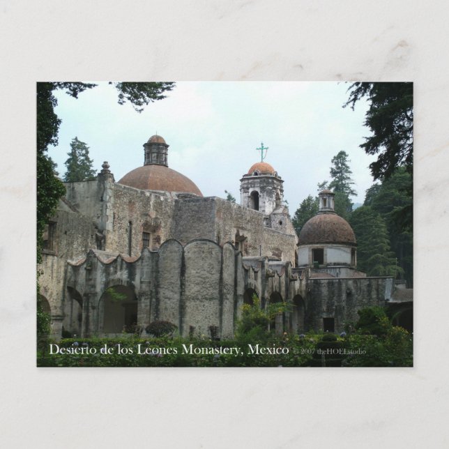 Desierto de los Leones Monastery Postcard Vykort (Framsida)