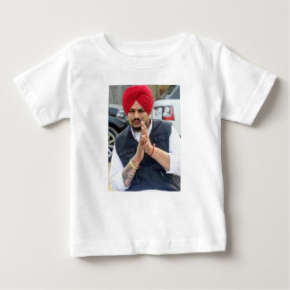 Desigener Baby T-Shirt with Sidhu Moose Wala Photo