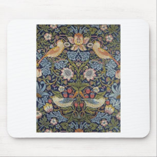 Design 1883 för William Morris jordgubbetjuv Musmatta