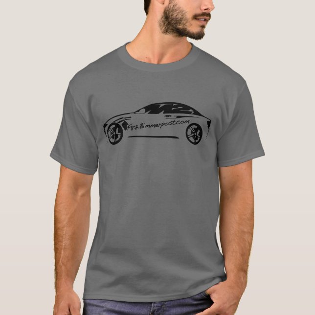 Design 1: f87.bimmerpost.com t shirt (Framsida)