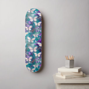 Design 1 för en mystisk fjärilsserie mini skateboard bräda 18,5 cm