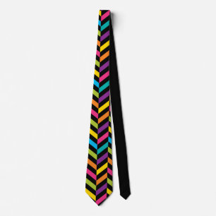 Design 1 för ljus moderiktig mode för neon färg slips