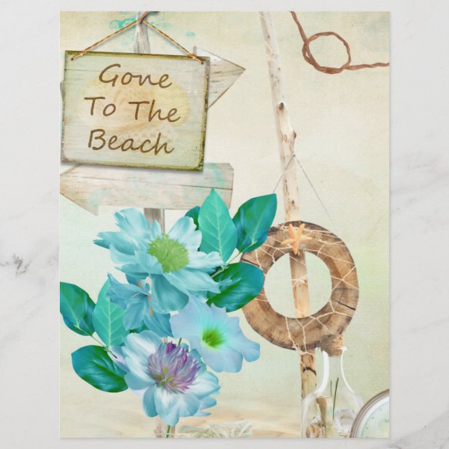 Design 2 för Nautisk serie Reklamblad (Framsidan)