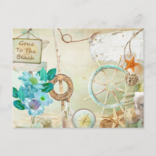 Design 2 för Nautisk serie Vykort (Framsida)