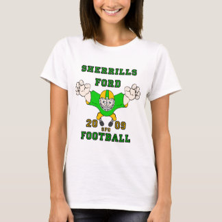 design 2 för sherrillsfordfotboll t shirt