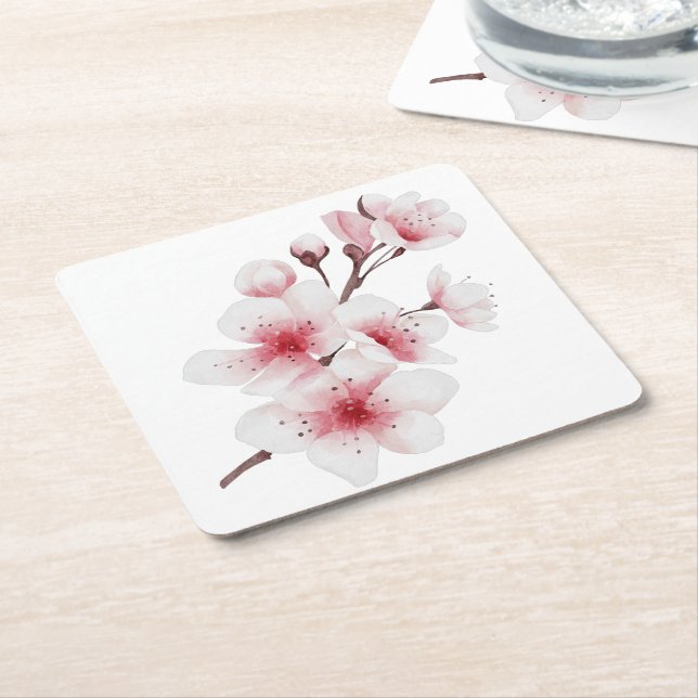 Design 30 i Okinawa-serien Underlägg Papper Kvadrat (Vinklad)