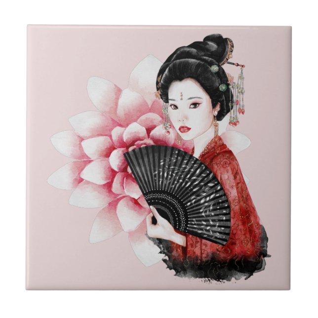 Design 34 för Okinawa-serien Kakelplatta (Framsidan)