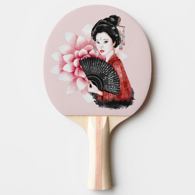 Design 34 för Okinawa-serien Pingisracket (Framsidan)