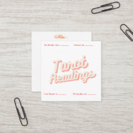 Design 711 fyrkantigt visitkort