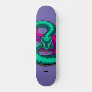 Design av Skattavla för ormning i Stil Mini Skateboard Bräda 18,5 Cm